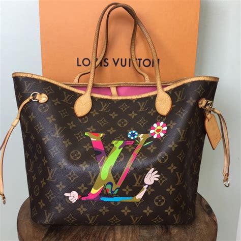 louis vuitton neverfull poshmark